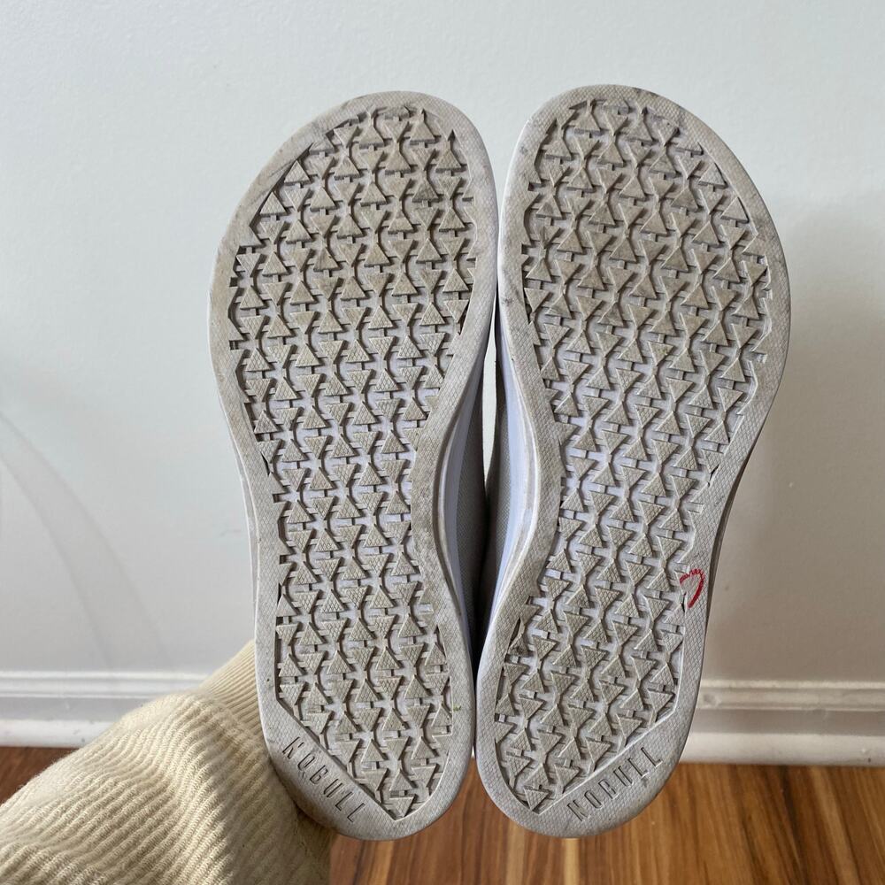 NOBULL Gray Canvas Lace Up Trainers Women’s Size 10 - Picture 9 of 10